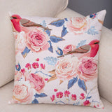 Nordic Style Rose Flower Pillow Cases