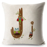 A-Z Cartoon Letter Pillow Cases