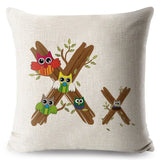 A-Z Cartoon Letter Pillow Cases