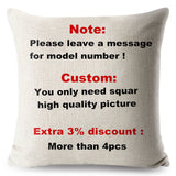 A-Z Cartoon Letter Pillow Cases