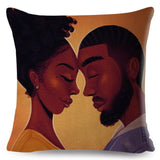 Colorful Beautiful Black Women Pillow Cases