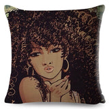 Colorful Beautiful Black Women Pillow Cases