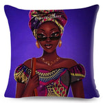 Colorful Beautiful Black Women Pillow Cases