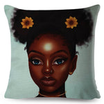 Beautiful Black Women Pillow Cases