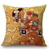 Gustav Klimt Art Gallery Printed Pillow Cases