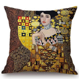 Gustav Klimt Art Gallery Printed Pillow Cases