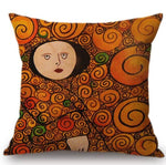 Gustav Klimt Art Gallery Printed Pillow Cases