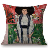 Gustav Klimt Art Gallery Printed Pillow Cases
