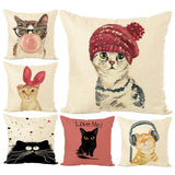 Cute Kitten Pillow Cases