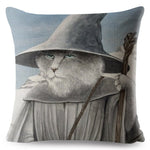 Watercolor Van Gogh Cat Art Pillow Cases