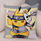 Funny Pikachu Cos Japan Anime Naruto Pillow Cases