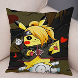 Funny Pikachu Cos Japan Anime Naruto Pillow Cases