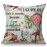 Alice in Wonderland Pillow Cases