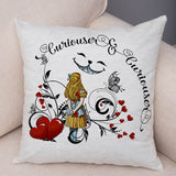 Alice in Wonderland Pillow Cases