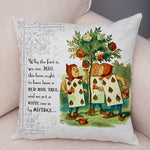 Alice in Wonderland Pillow Cases