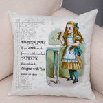 Alice in Wonderland Pillow Cases