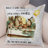 Alice in Wonderland Pillow Cases