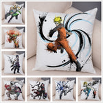 Japan Anime Naruto Chinese Ink Pillow Cases