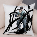 Japan Anime Naruto Chinese Ink Pillow Cases