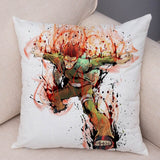 Japan Anime Naruto Chinese Ink Pillow Cases