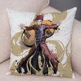 Japan Anime Naruto Chinese Ink Pillow Cases