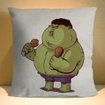 Cute Cartoon Fat Marvel Avengers Pillow Case