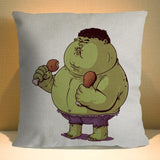 Cute Cartoon Fat Marvel Avengers Pillow Case