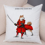 Cartoon Dog Cos Medieval Knight Pillow Cases