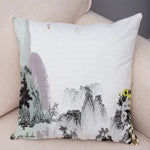 Chinese Ink Pillow Cases