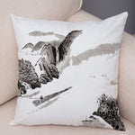 Chinese Ink Pillow Cases