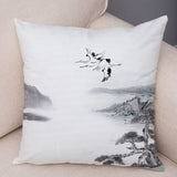 Chinese Ink Pillow Cases