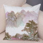 Chinese Ink Pillow Cases