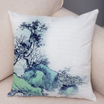 Chinese Ink Pillow Cases