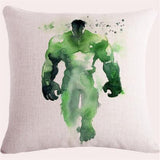 Watercolor Superhero Pillow Cases