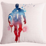 Watercolor Superhero Pillow Cases