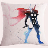 Watercolor Superhero Pillow Cases