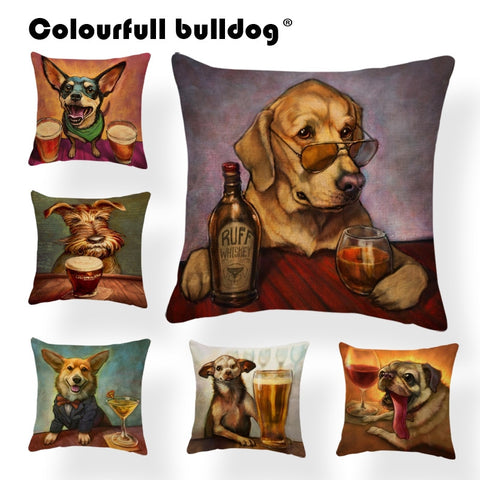 Animal Dog Cover Corgi Pillow Cases