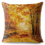 3D Painting Trees Pillow Cases