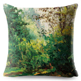 3D Painting Trees Pillow Cases