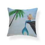 Cartoon Mermaid Throw Pillow Cases