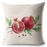 Watercolor Fruit Pillow Cases