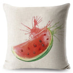 Watercolor Fruit Pillow Cases